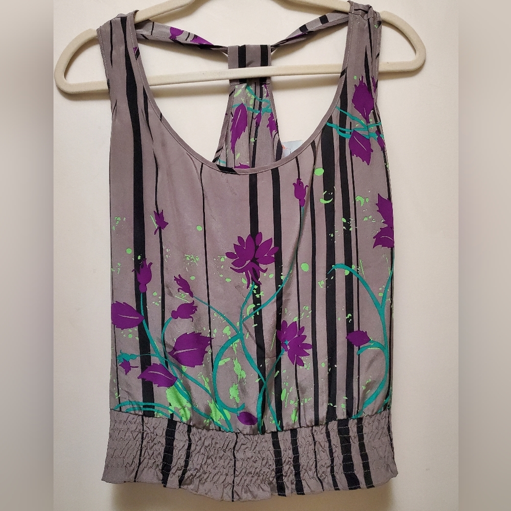 Silk Tank Top - Bilingual Clothing NYC
